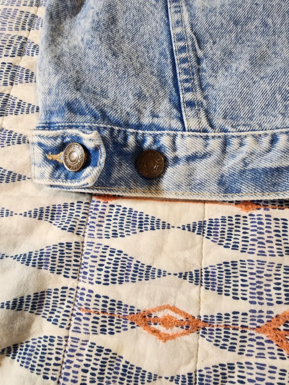 Kids' Vintage Levi's Light Acid-Wash Jean Jacket